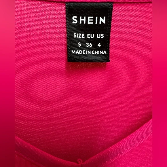 🩷 NWOT! Fucshia Peplum Blouse - Picture 6 of 7